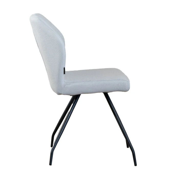 Bronx71 Aurora stoel, lichtgrijs, B x H 48 x 86 cm