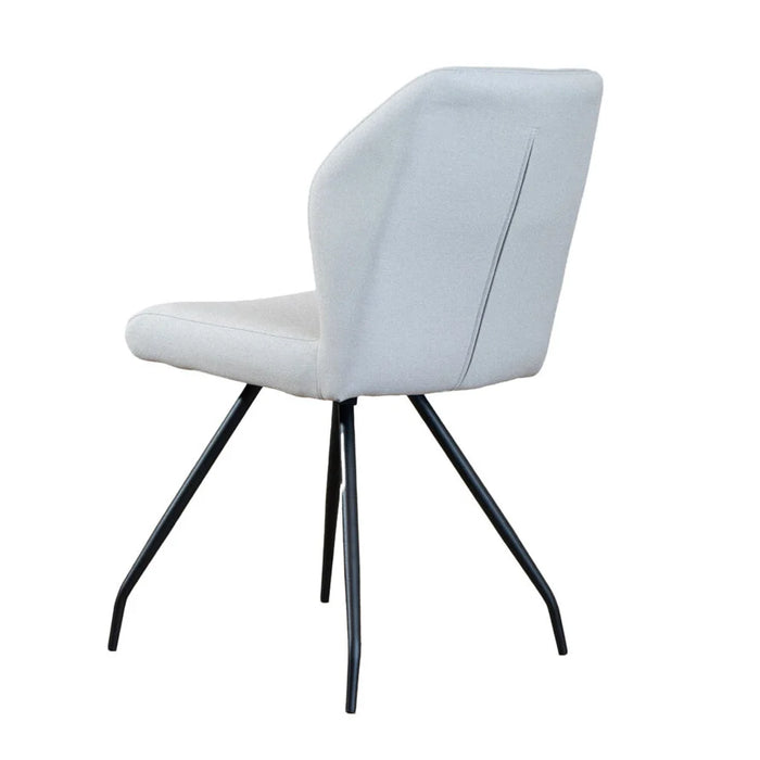 Bronx71 Aurora stoel, lichtgrijs, B x H 48 x 86 cm