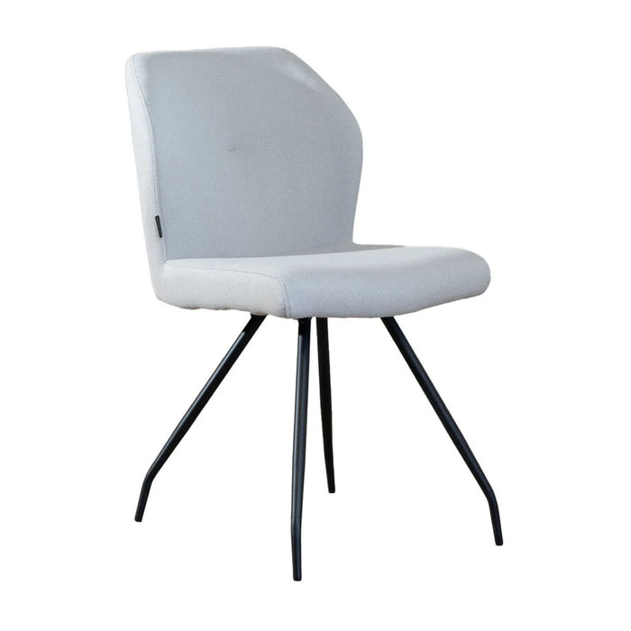 Bronx71 Aurora stoel, lichtgrijs, B x H 48 x 86 cm