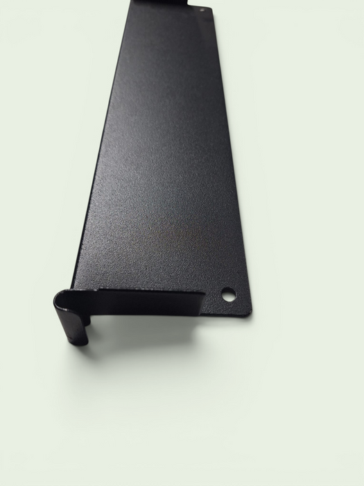 Hangmapframe scheider, zwart, 34.2 x 8 cm