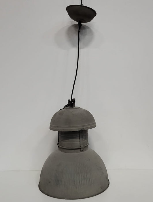 HKliving Warehouse L, hanglamp, grijs, 42 x 42 x 50 cm