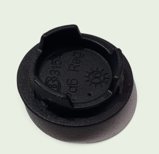 Knop gewichtsinstelling, zwart
