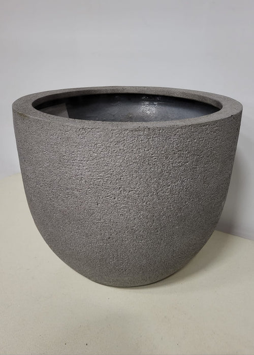 Plantenpot, Beton look / grijs, diam. 45 cm, hoogte 40 cm