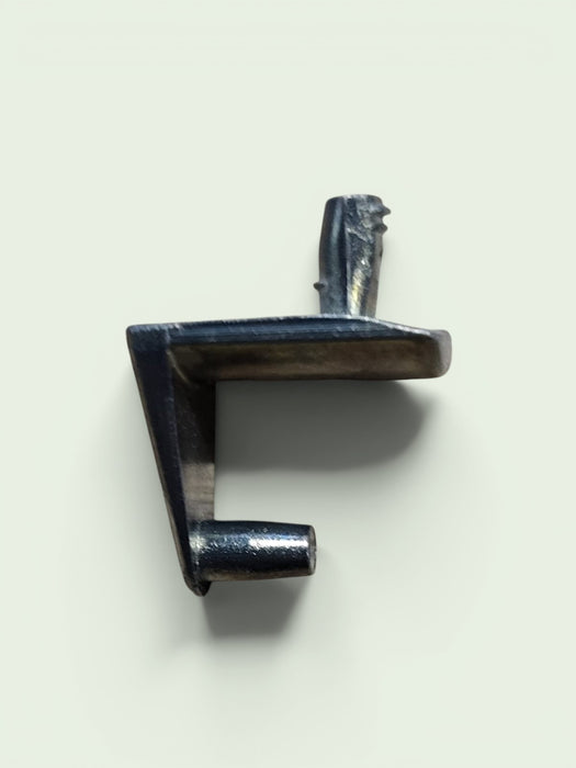 Legbordhaakje voor Sedus kast,staal, 1 x 2,3 x 2,1 cm