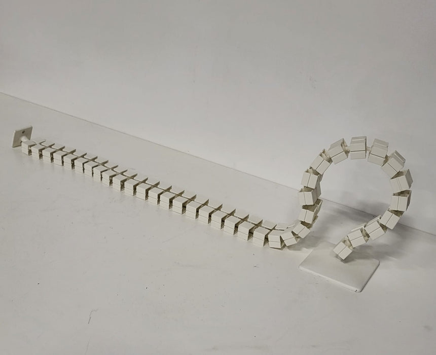 Kabelworm, Addit zit-sta 370, kunststof wit, L=1340 mm