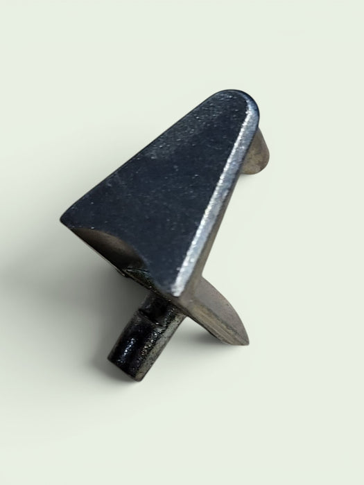 Legbordhaakje voor Sedus kast,staal, 1 x 2,3 x 2,1 cm