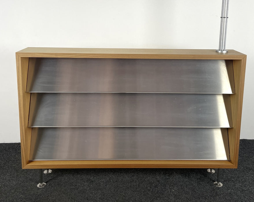 Folderkast met lamp, 115 x 18 x 30 cm
