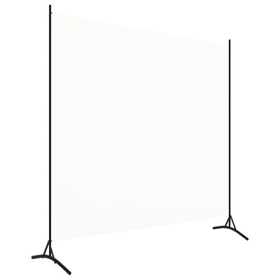 VidaXL kamerscherm met 1 paneel, wit, 175 x 180 cm