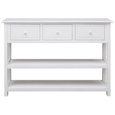 VidaXL dressoir, wit, 108 x 30 x 76 cm