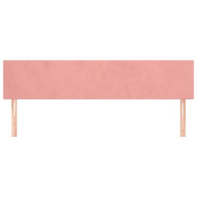 VidaXL Hoofdbord, roze, 90 x 5 x 78 / 88 cm