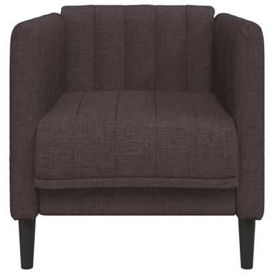 VidaXL sofa, stof donkerbruin, 69 x 76,5 x 74,5 cm