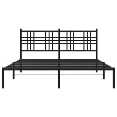 VidaXL bedframe, zwart, 160 x 200 cm