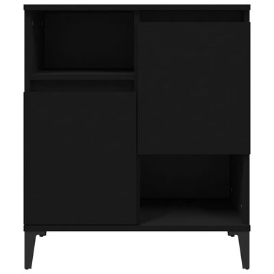 VidaXL Dressoir, zwart, 60 x 35 x 70 cm