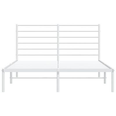 VidaXL bedframe, wit, 120 x 200 cm