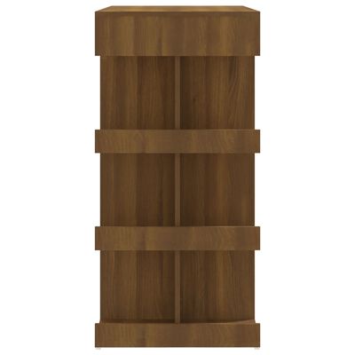 VidaXL bartafel, bruin eiken, 100 x 50 x 101.50 cm