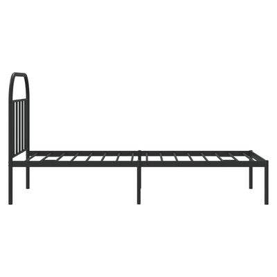 VidaXL bedframe, zwart, 90 x 200 cm