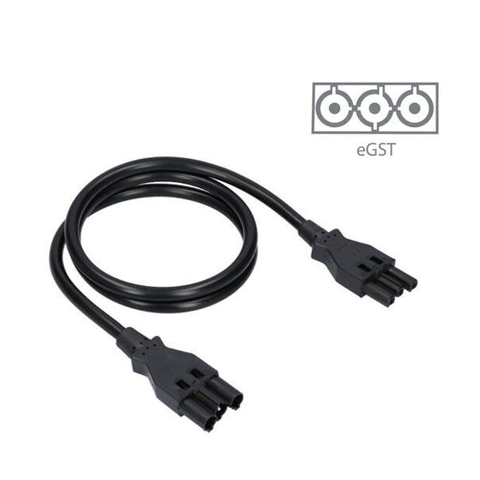 Wieland GST18 koppelsnoer male / female, zwart, minimaal 1.80 meter