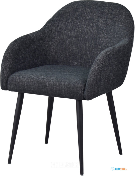 Essentials Rodeo Armstoel, Antraciet, B x H 60 x 81 cm