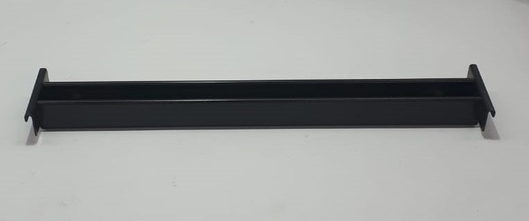Hangmapframescheiding, zwart, 33.9 cm