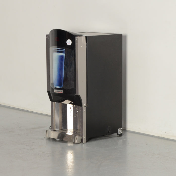 Autonumis melkdispenser, zwart/zilver, 81 x 36 x 48 cm