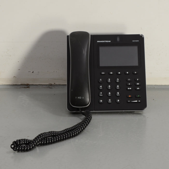 Grandstream GXV3240 IP-telefoon, zwart