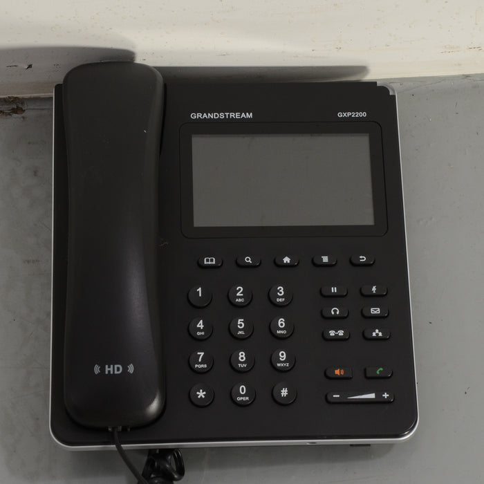 Grandstream GXP2200 IP-telefoon, zwart