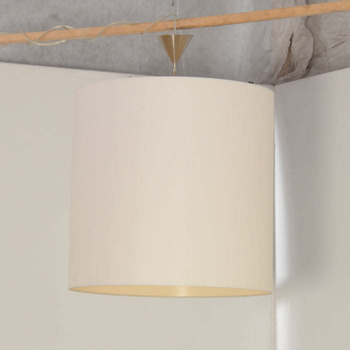 Hanglamp, gebroken wit, rond, 60 x 60 cm ø