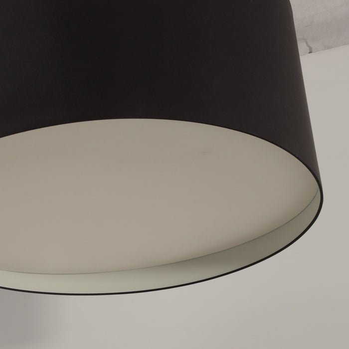 Hanglamp, zwart, 40 x 80 cm ø, stof