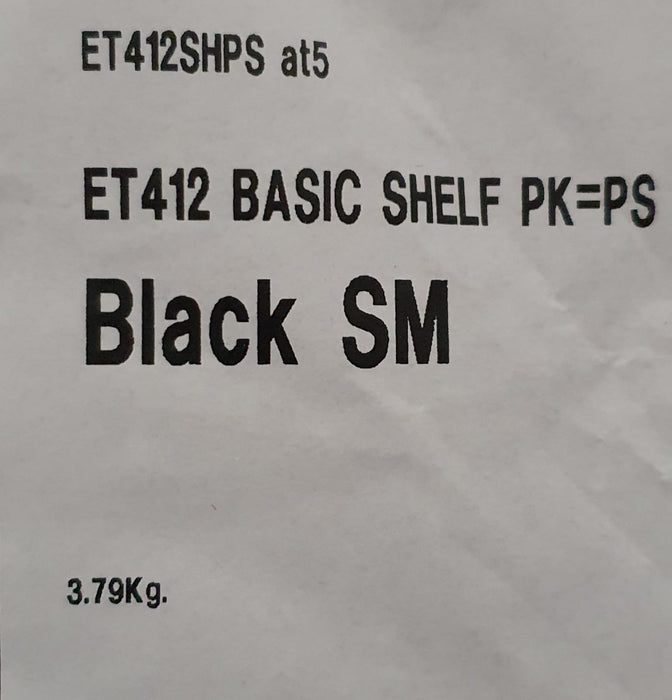 Bisley legbord, zwart, 108 x 38 cm