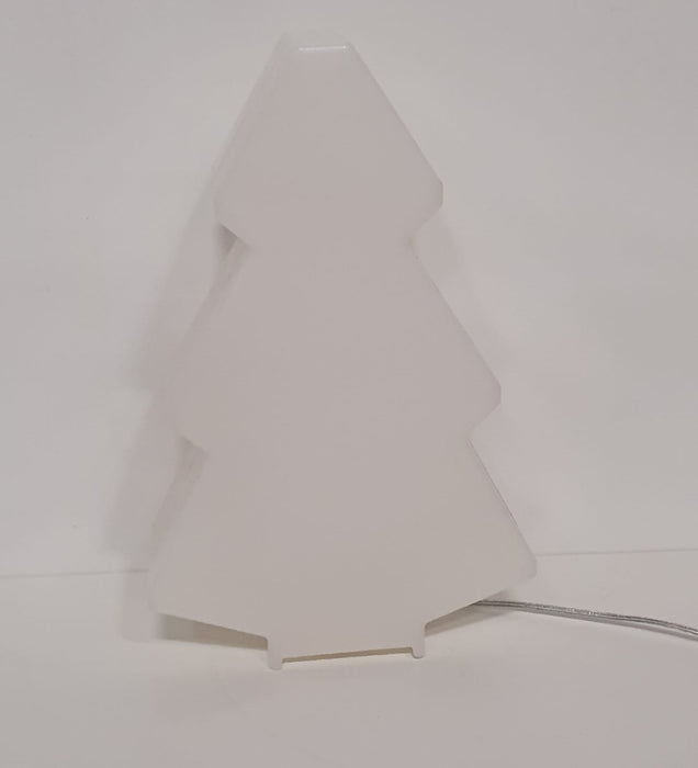 Slide christmas tree lamp kerstboom, wit, 45 cm hoog