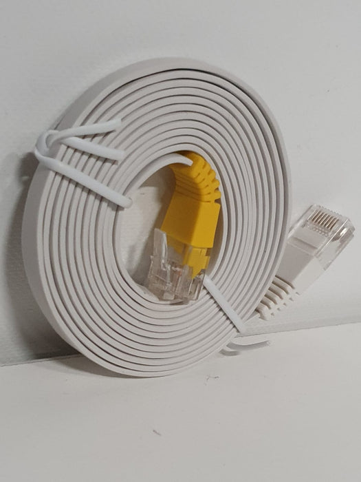 Dunne UTP kabel, wit, 1.70 meter