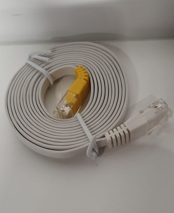 Dunne UTP kabel, wit, 1.70 meter