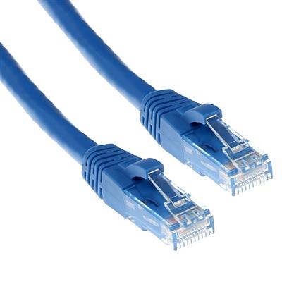 ACT U/UTP CAt6A blauwe kabel, 5 meter